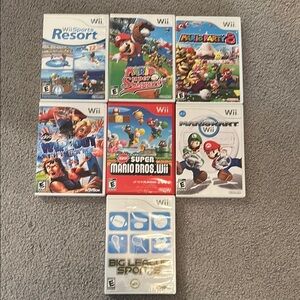 Nintendo Wii Game Collection - Multicolor